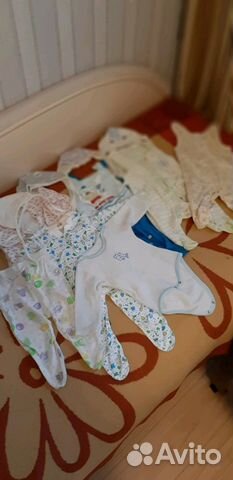 Одежда для малыша с рождения до 5 месяцев