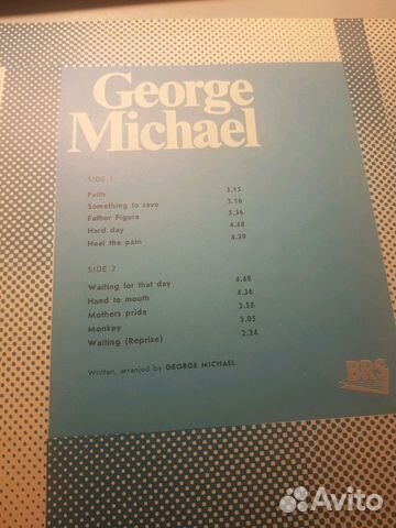 Грампластинка George michael