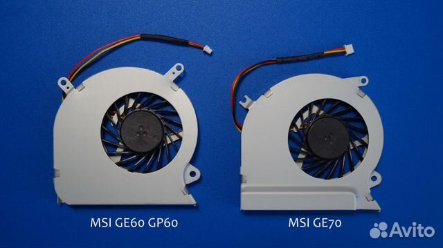 Кулеры для MSI GE40 GE60 GP60 GE70