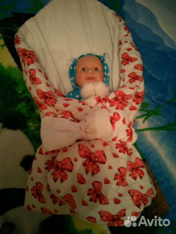 Конверт-одеяло на выписку