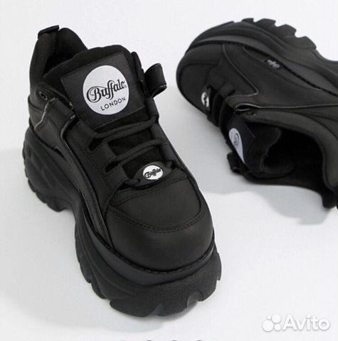 Новые Кроссоки на платформе Buffalo, Кожа Новые Кроссоки на платформе Buffalo, Кожа