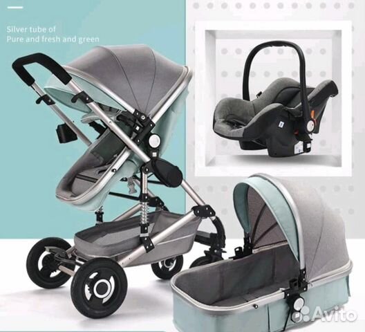 Коляска новая 3в1