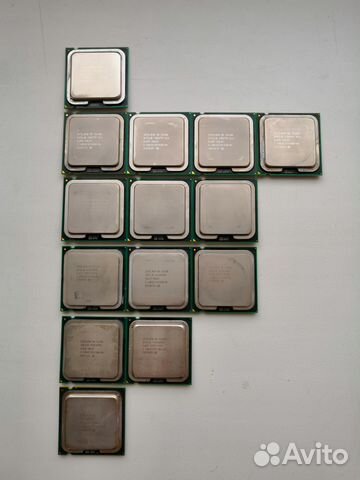 Двухъядерные процессоры Intel 775 сокет