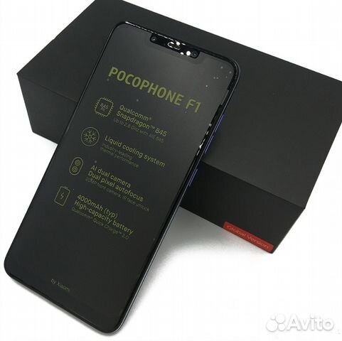 Xiaomi Pocophone F1, Blue, Global Version
