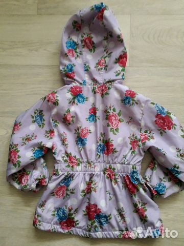 Ветровка на флисе размер 104