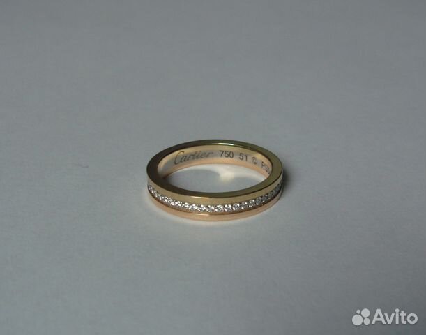Кольцо Cartier (золото+бриллианты)
