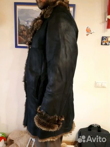 Дубленка р.58 натуральная кожа и шерсть