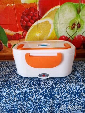 Контейнер для еды с подогревом Контейнер для еды с подогревом