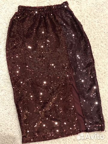 Юбка-карандаш с пайетками viki 18.11 Юбка-карандаш с пайетками viki 18.11