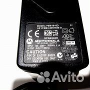 Адаптер питания motorola PSM4940D новый