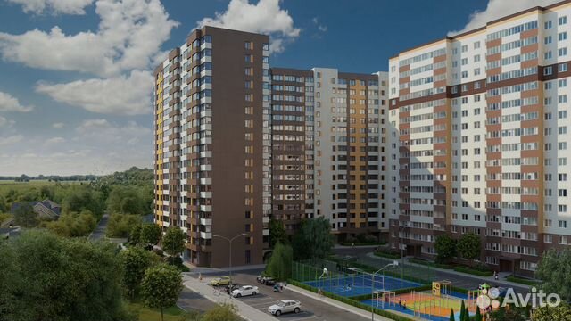 2-к квартира, 43.6 м², 17/17 эт.