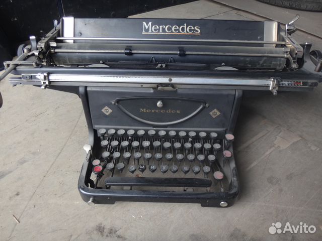 Печатная машинка Mersedes
