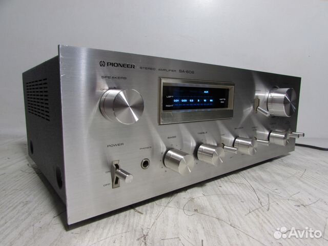 Pioneer SA-608 Стерео Усилитель Japan 1978г Pioneer SA-608 Стерео Усилитель Japan 1978г