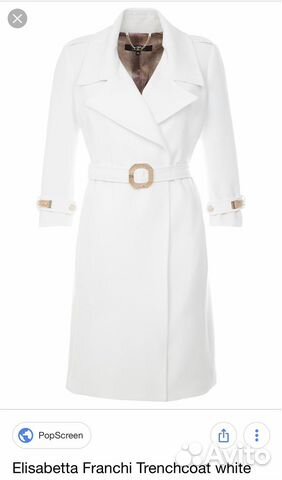 Тренч Elisabetta Franchi Тренч Elisabetta Franchi