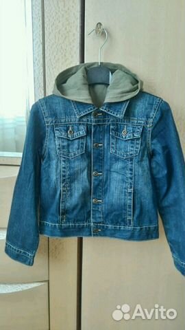 Куртка джинсовая Benetton, р.130