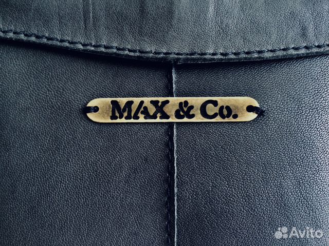 MAX&Co by Max Mara кожаная куртка новая (S)