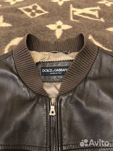 Кожаная куртка Dolce&Gabbana оригинал Кожаная куртка Dolce&Gabbana оригинал