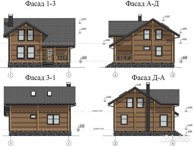 Дом из клееного бруса