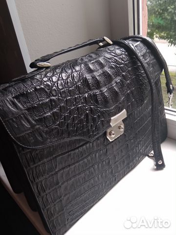 Эксклюзив. Новый портфель из кожи крокодила Эксклюзив. Новый портфель из кожи крокодила