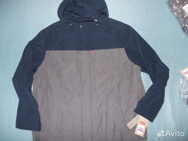 Куртка ветровка -levis 56,58.60,62,64, 66 p из США Куртка ветровка -levis 56,58.60,62,64, 66 p из США
