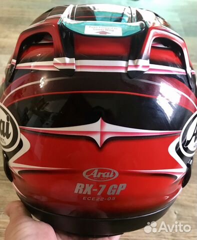 Мотошлем топовый Arai Rx-7 GP XL