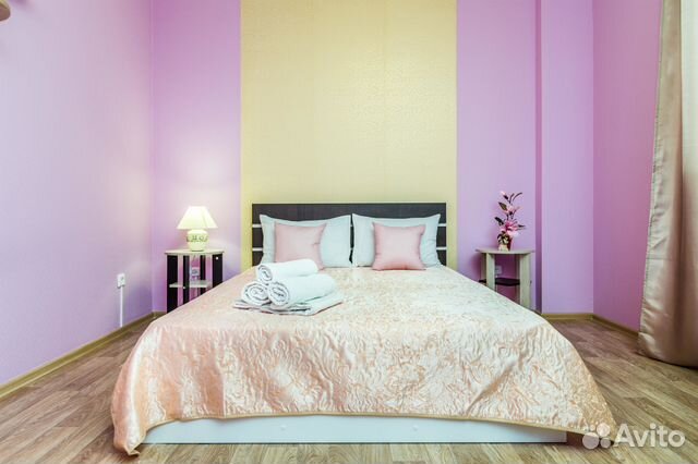 

1-к. квартира, 42 м², 3 кровати