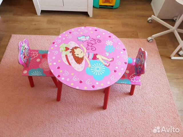 Комплект детский: стол и 2 стула