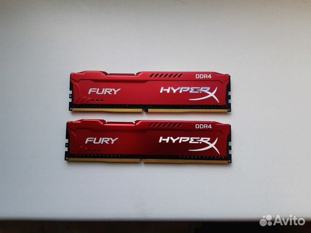 Оперативная память DDR4 2x8GB HyperX