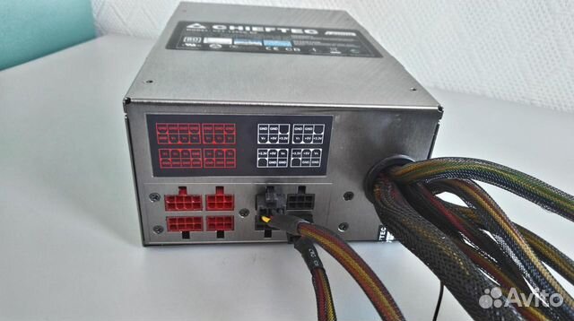 Блок питания 1200W (1200Ват) Chieftec CFT-1200G-DF