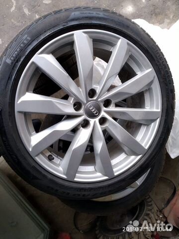 Оригинальные колеса Audi 245/40/18 резина Pirelli Оригинальные колеса Audi 245/40/18 резина Pirelli