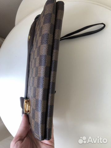 Клатч натуральная кожа