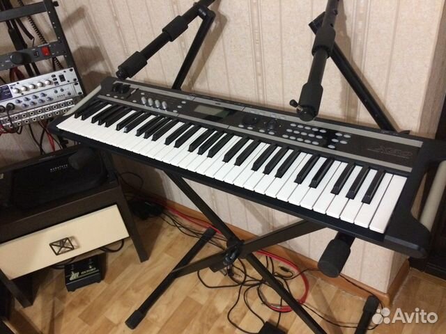 Korg x50 (чехол,педаль, стойка )