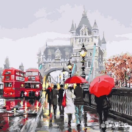 Картина по номерам Дождливый Лондон (ZX 20203)