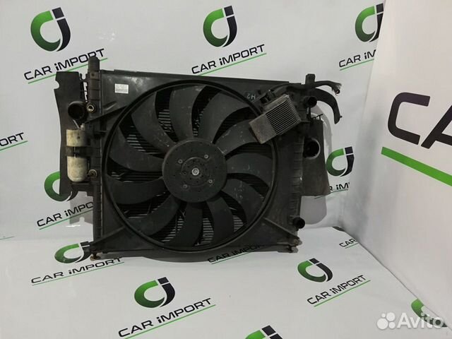 Мерседес ML W163 Вентилятор радиатора
