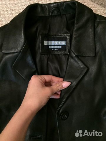 Кожаная куртка-пиджак Кожаная куртка-пиджак