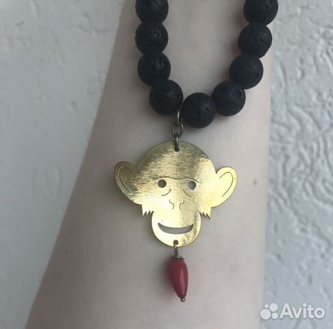 Чокер (натуральный шунгит и коралл)
