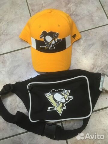 Сумка барсетка на пояс NHL Pittsburgh Penguins нов