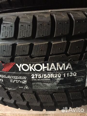 Новые Зимние шины 275 50 20 Yokohama Geolandar
