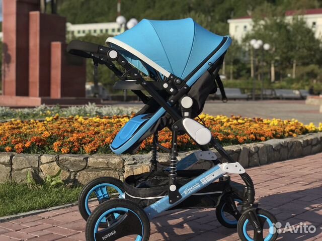 Коляска 2 в 1 Wisesonle новая