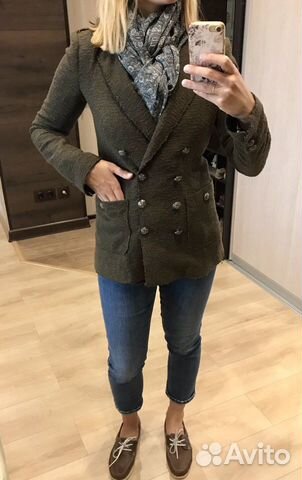 Утеплённые пиджаки Zara Baon