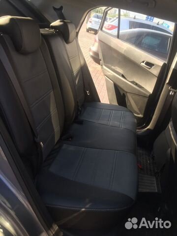 Авточехлы для Hyundai Creta с боковой поддержкой