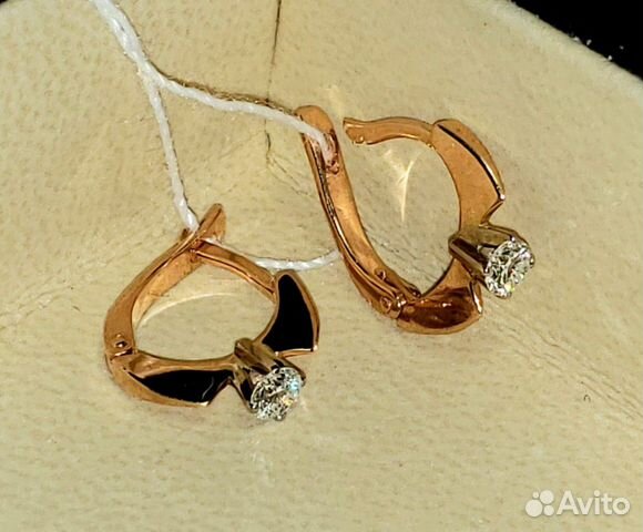 Серьги с бриллиантами золото Серьги с бриллиантами золото