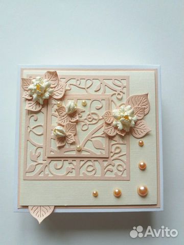 Коробочка для денег Пастель Слоновая кость/Кремовы