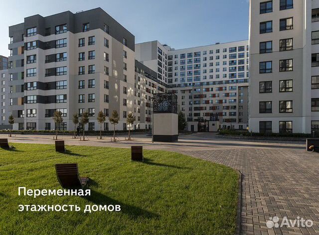 3-к квартира, 104 м², 1/8 эт.