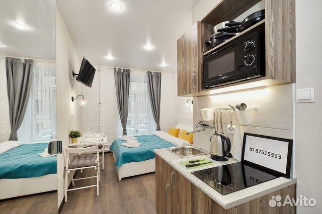 Студия, 17 м², 1/5 эт. Студия, 17 м², 1/5 эт.