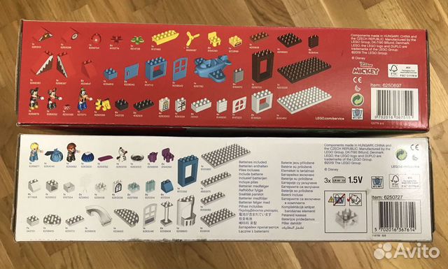 Lego duplo Princess Ледяной замок 10899