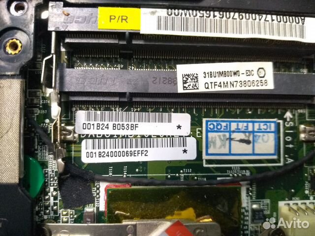 Плата Toshiba U300 dabu1MB16EO PSU30E