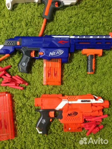 Nerf бластеры