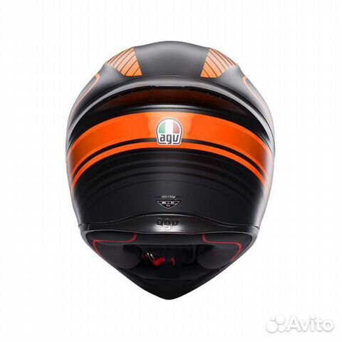 Шлем AGV K1 warmup matt black/orange Шлем AGV K1 warmup matt black/orange