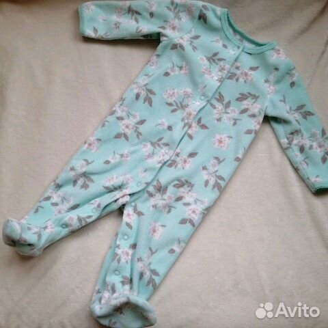 Флисовый комбинезон Carters 6 Флисовый комбинезон Carters 6